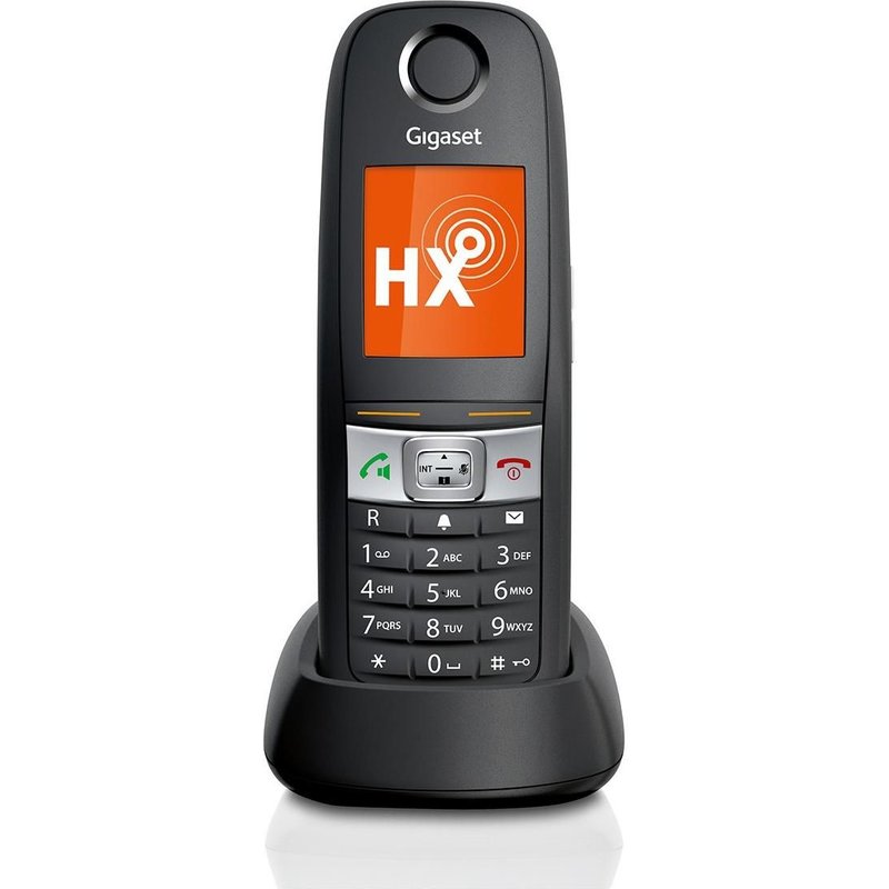 Gigaset E630HX combiné de téléphone sans-fil dect Identification de l'appelant Noir
