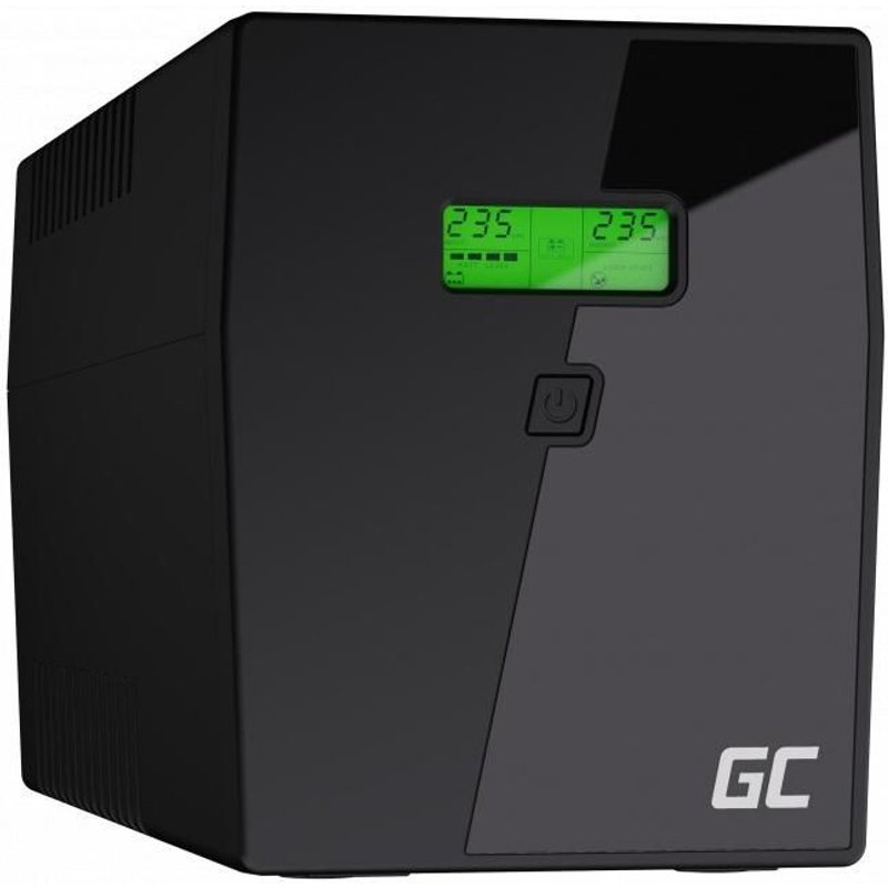 Green Cell UPS05 alimentation d'énergie non interruptible Interactivité de ligne 2 kVA 1200 W 5 sortie(s) CA