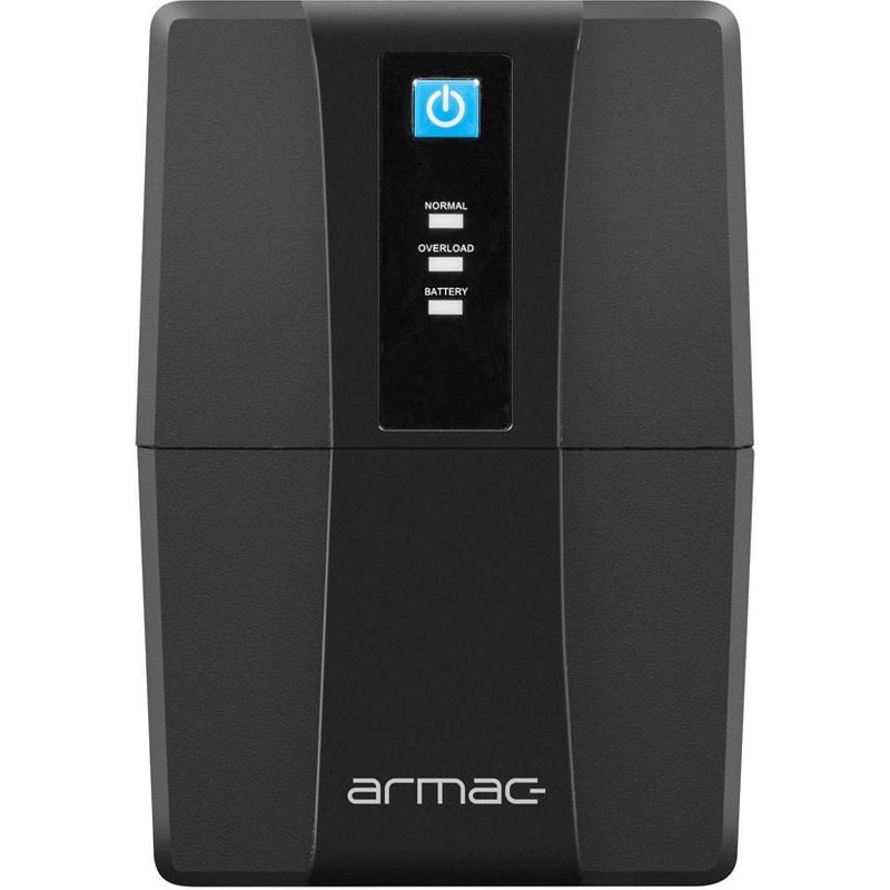 Armac H/850F/LED/V2 alimentation d'énergie non interruptible Interactivité de ligne 0,85 kVA 480 W 2 sortie(s) CA