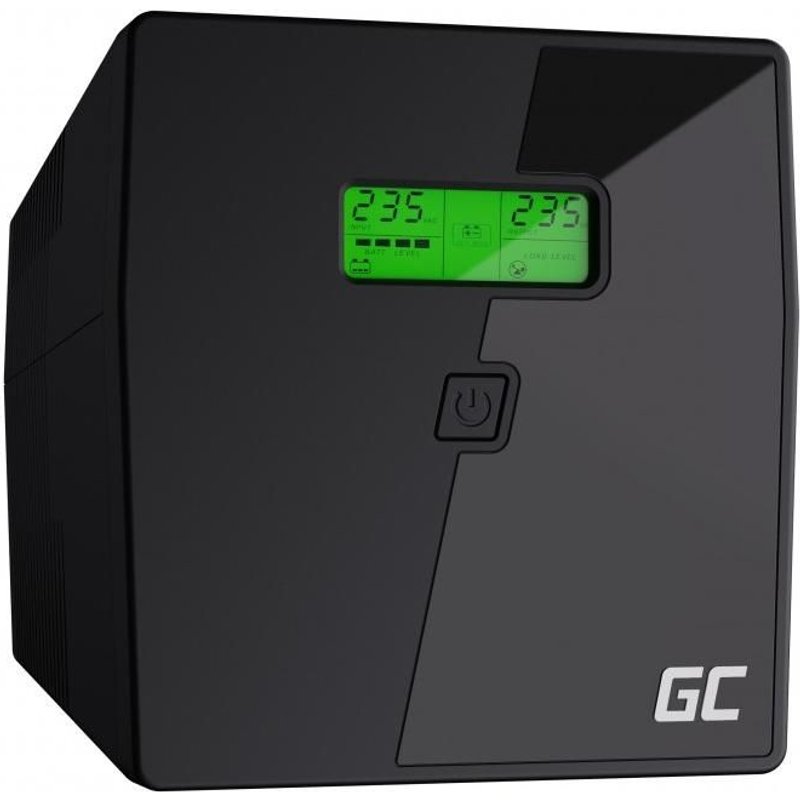 Green Cell UPS03 alimentation d'énergie non interruptible Interactivité de ligne 1,999 kVA 600 W 4 sortie(s) CA