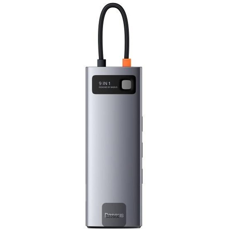 Baseus CAHUB-CU0G station d'accueil Avec fil USB 3.2 Gen 1 (3.1 Gen 1) Type-C Gris