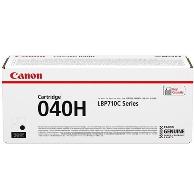 Canon 040H Cartouche de toner 1 pièce(s) Original Noir