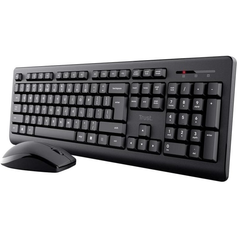 Trust Primo clavier Souris incluse Universel RF sans fil QWERTY Anglais américain Noir