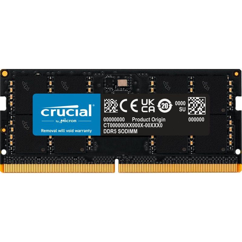 Crucial CT48G56C46S5 module de mémoire 48 Go 1 x 48 Go DDR5 ECC