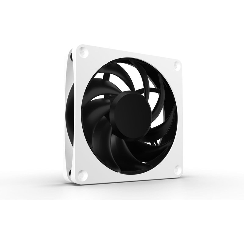 Alphacool Apex Stealth Metall Boitier PC Ventilateur 12 cm Blanc 1 pièce(s)