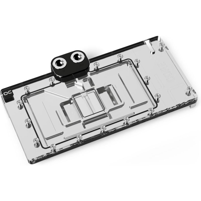 Aquatuning GmbH 1023388 Carte graphique Kit de refroidissement du liquide Noir, Transparent 1 pièce(s)