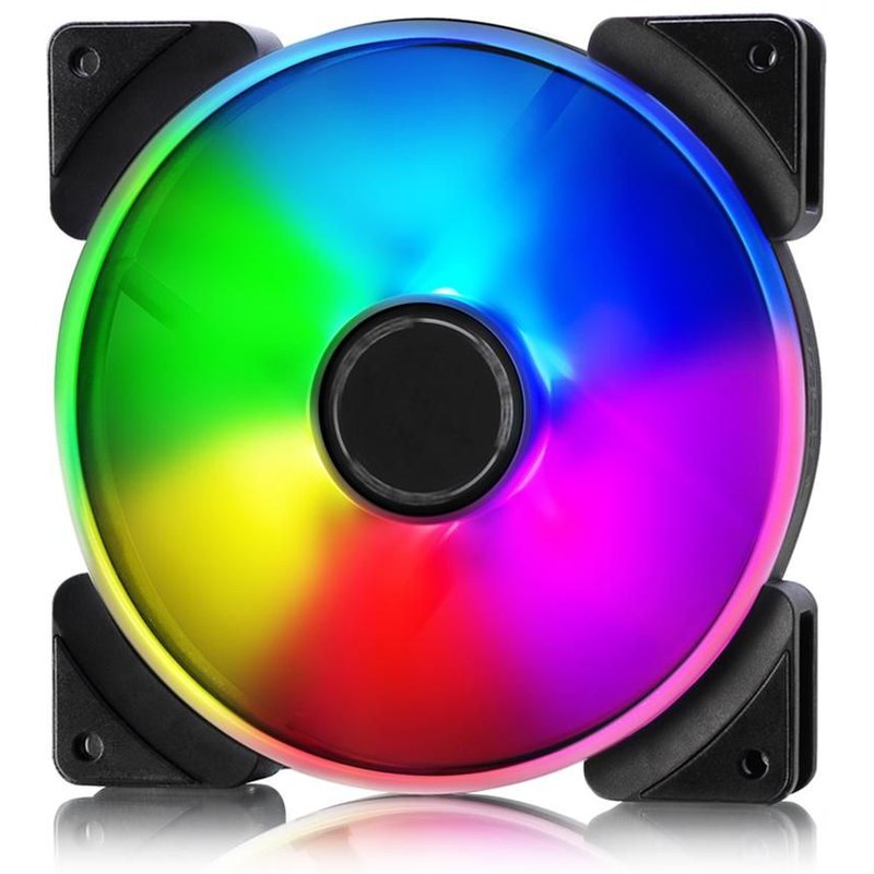 Fractal Design Prisma AL-14 3P Boitier PC Ventilateur 14 cm Noir, Blanc