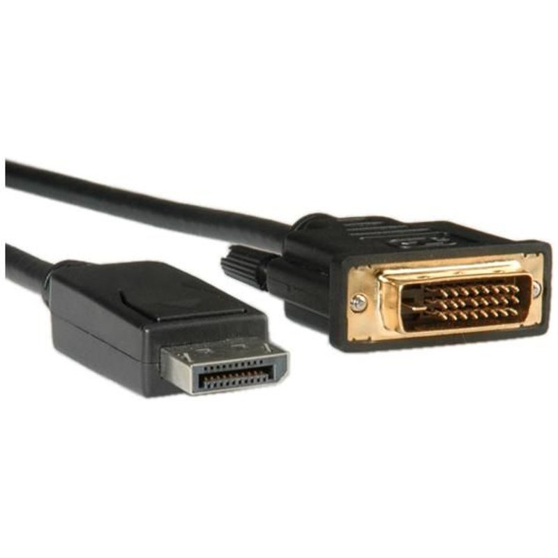 ROLINE Câble DisplayPort DP M - DVI M, LSOH 5,0m