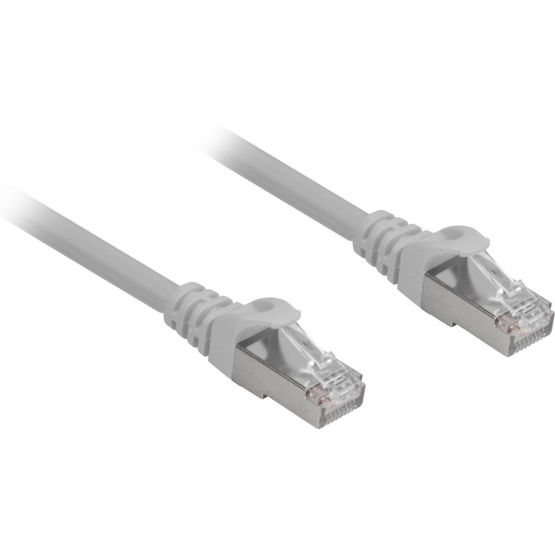 Sharkoon Cat.6a SFTP câble de réseau Gris 1,5 m Cat6a S/FTP (S-STP)