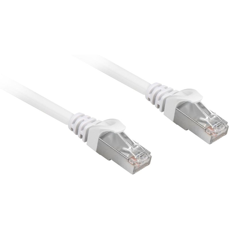 Sharkoon Cat.6a SFTP câble de réseau Blanc 15 m Cat6a S/FTP (S-STP)