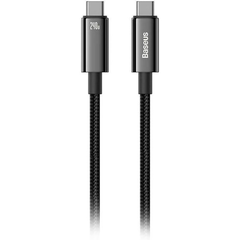 Baseus CAWJ040101 câble USB USB 2.0 2 m USB C Noir