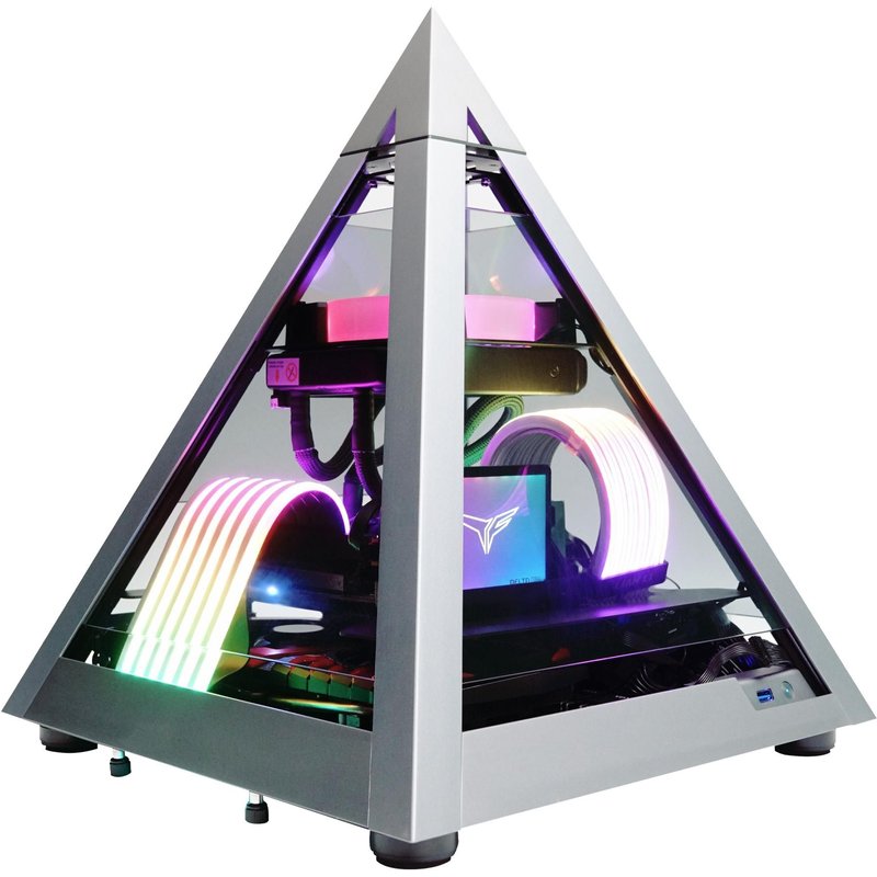 Azza Pyramid Mini Mini Pyramid Aluminium, Noir