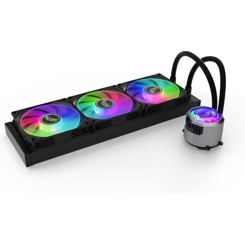 Valkyrie Jarn 360 ARGB Processeur Refroidisseur de liquide tout-en-un 36 cm Noir