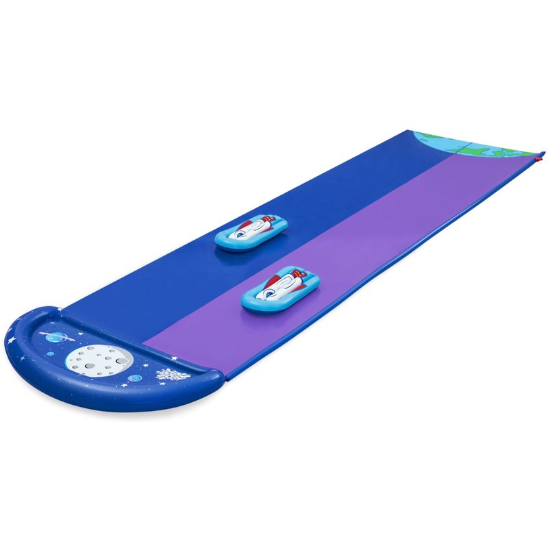 Bestway H2ogo! Tapis De Glisse 2 Pistes Lunar Launch 4,88 M