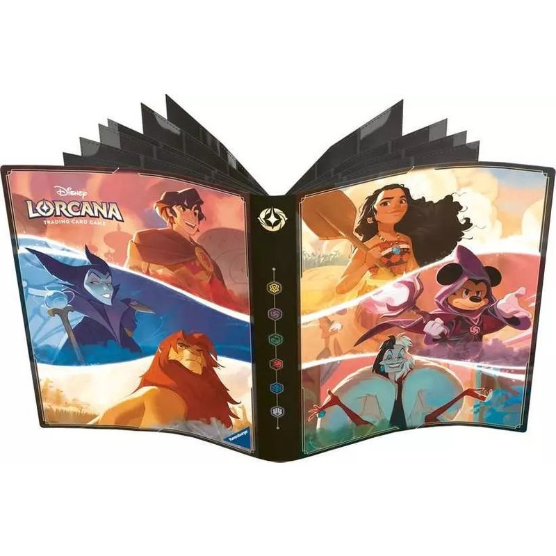 Ravensburger Disney Lorcana Tcg: Shimmering Skies Portefeuilles De Rangement Jeu De Carte