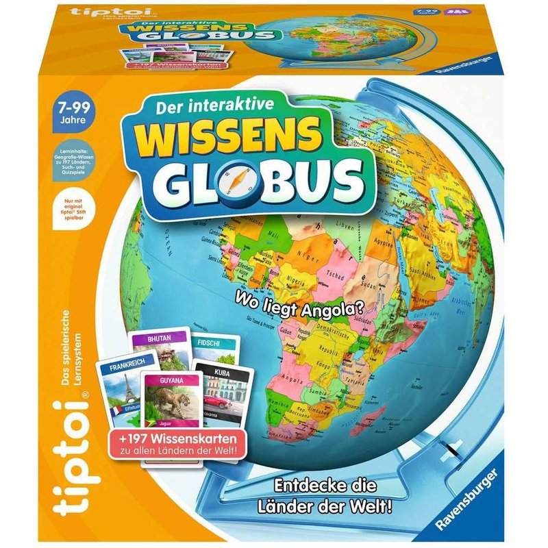 Tiptoi Der Interaktive Wissens-Globus Éducatif