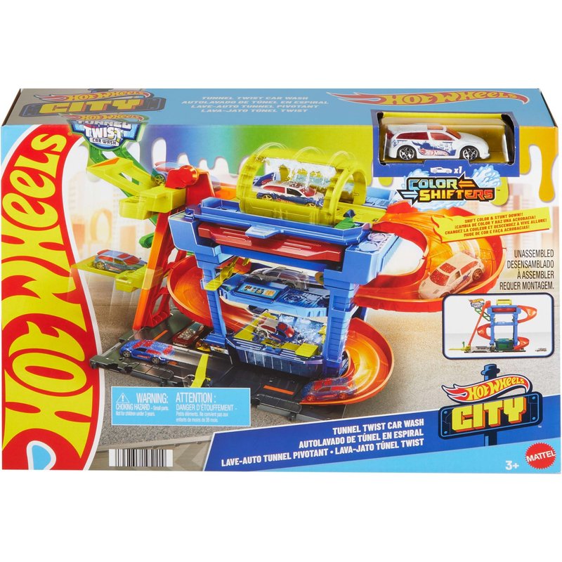 Hot Wheels City Âż Coffret Le Tunnel De Lavage