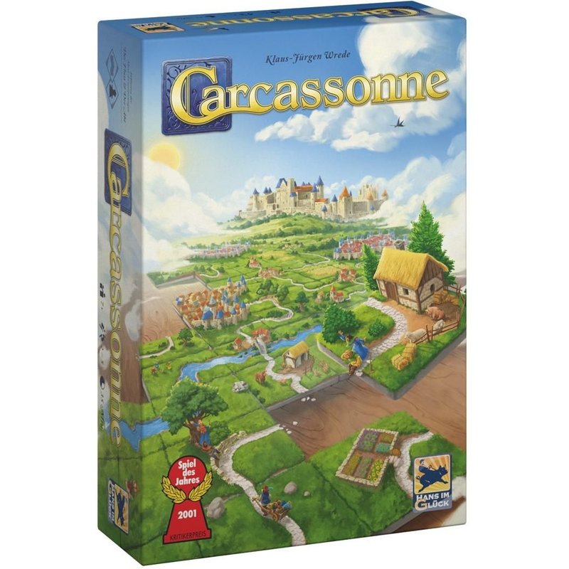 Asmodee Carcassonne V3.0 35 Min Jeu De Société Stratégie