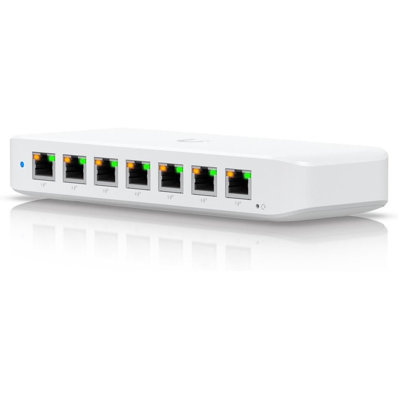 Ubiquiti Ultra 60W Géré L2 Gigabit Ethernet (10/100/1000) Connexion Ethernet, supportant l'alimentation via ce port (PoE) Blanc