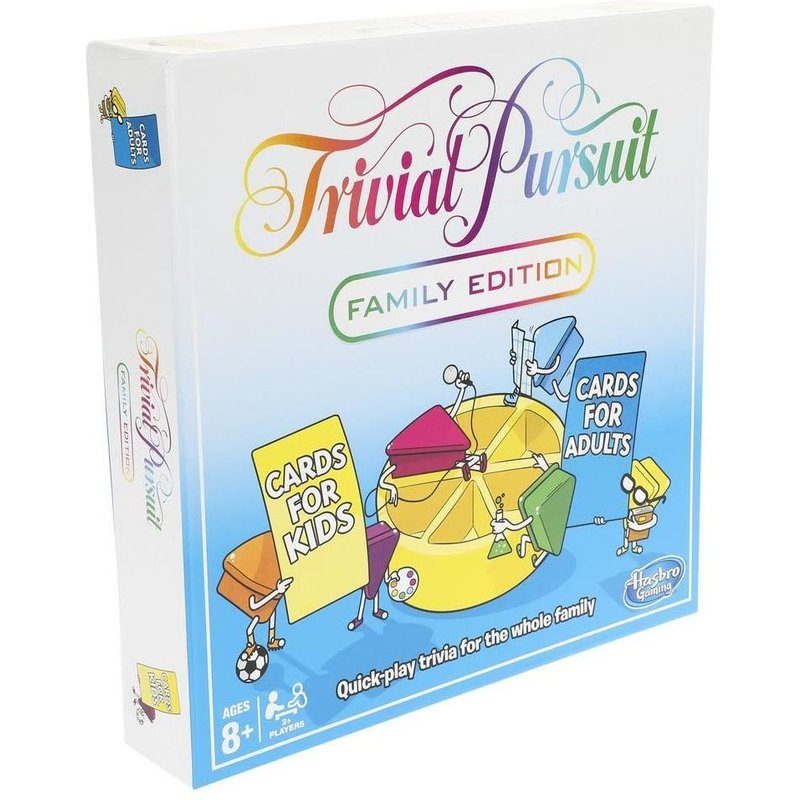 Hasbro Trivial Pursuit Family Edition Jeu De Société Trivia