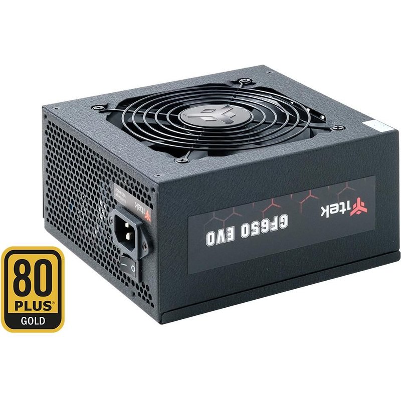 itek GF650 EVO unité d'alimentation d'énergie 650 W 24-pin ATX ATX Noir