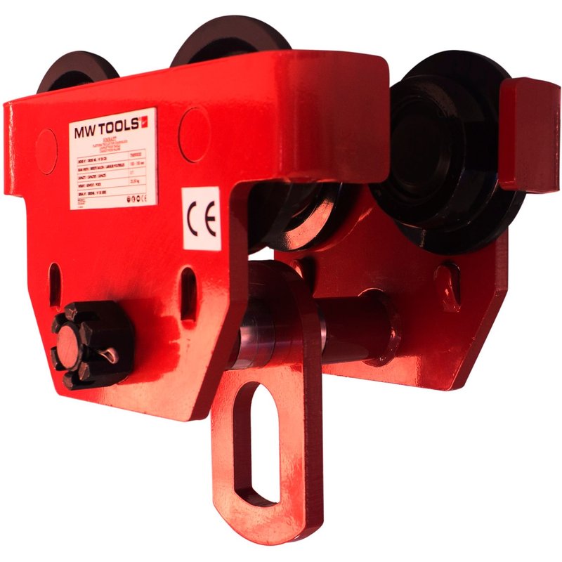 Chariot porte-palan 3T - Déplacement manuel MW Tools HNRA3T