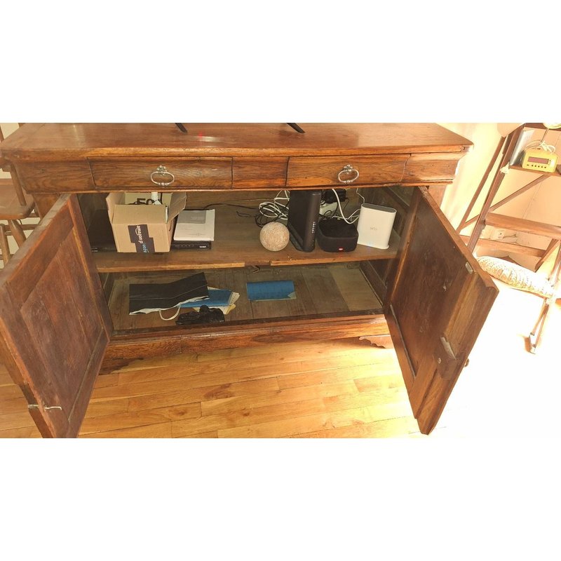 Meuble télé en bois