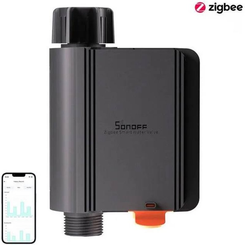 Compteur d'eau Sonoff - SWV-BSP - Vanne/compteur d'eau intelligent ZigBee (3/4)