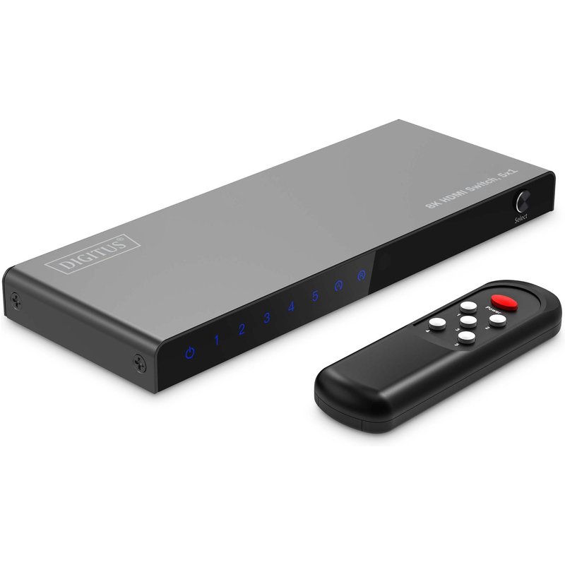 Digitus Commutateur HDMI 8K, 5x1