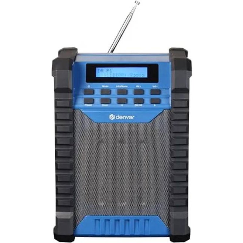 Radio de chantier - Denver - WRD-60 - DAB+/FM - Bluetooth - Étanchéité IP54