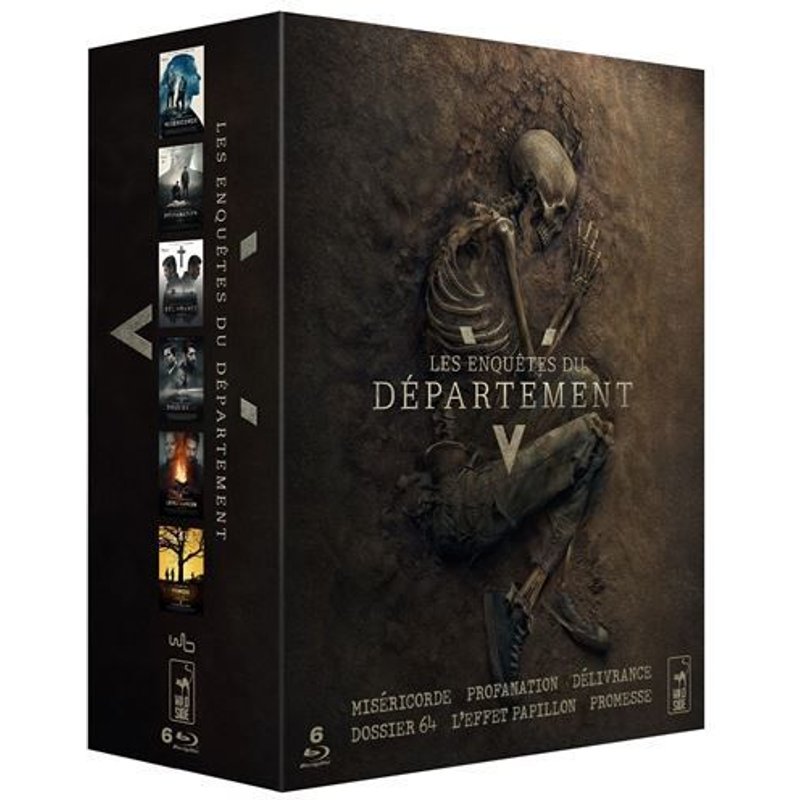 Les Enquêtes Du Département V : Miséricorde + Profanation + Délivrance + Dossier 64 + L'effet Papillon - Blu-Ray