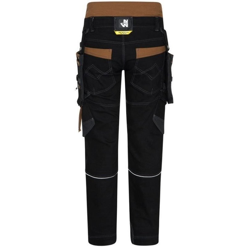 Pantalon de travail Vicente NORTH WAYS noir, taille 40