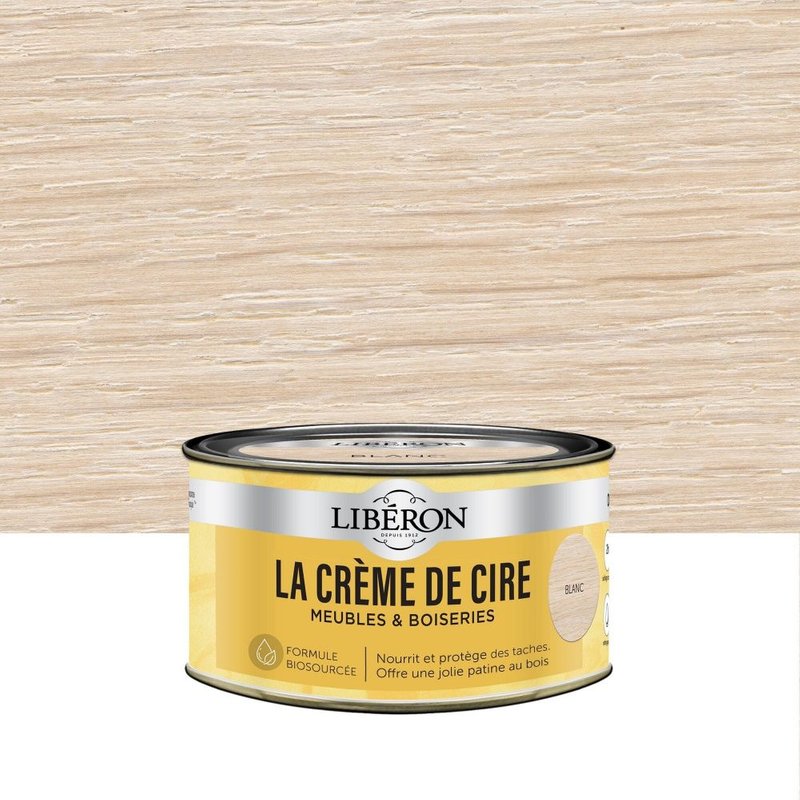 Cire LIBERON, blanc satiné, 0.25l