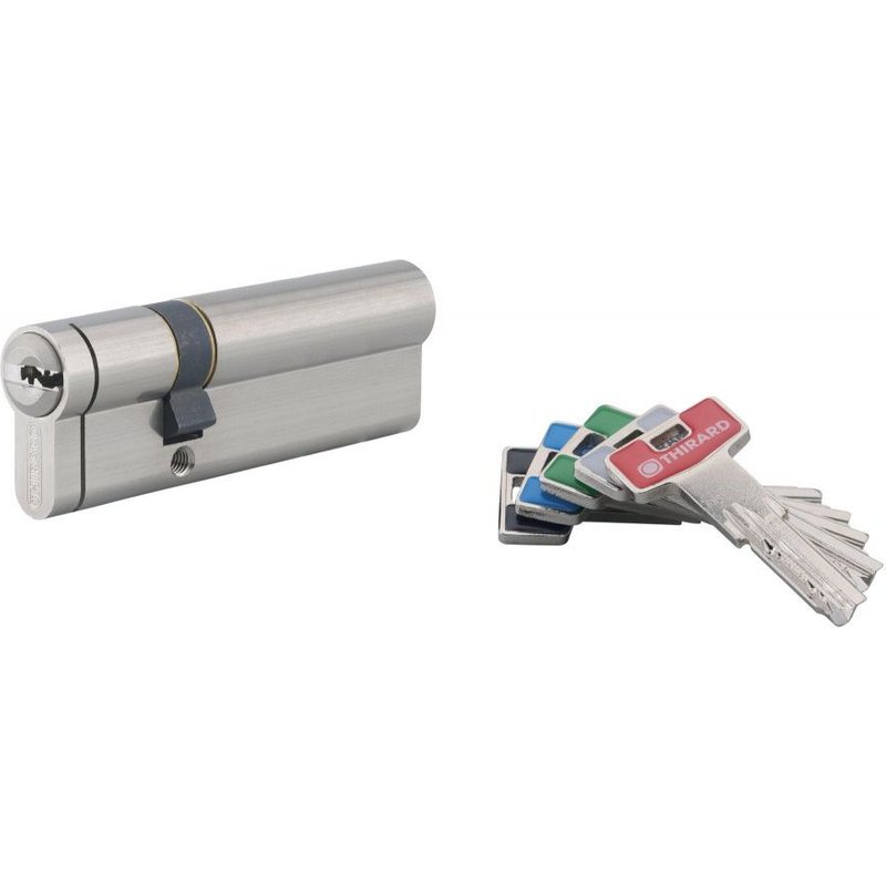 Cylindre de serrure THIRARD Transit 2 débrayable L.30 + 60 mm