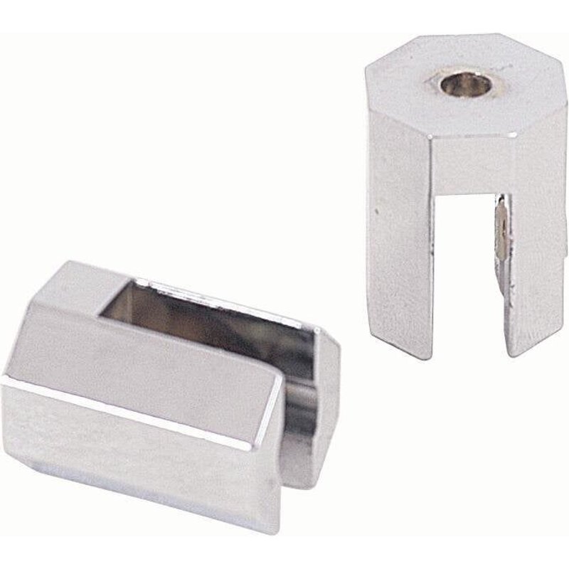 Support octogonaux chromés