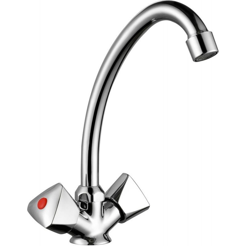 Melangeur évier chromé, EDOUARD ROUSSEAU Nale L