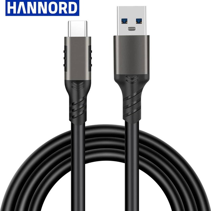 USB3.2 10Gbps câble USB A à type-c 3.2 transfert de données USB C SSD câble de disque dur 3A 60W Charge rapide 3.0 câble de Charge PVC Cable 0,5 m