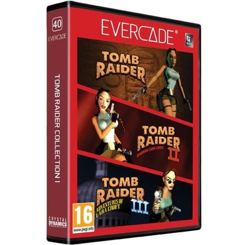 Evercade Tomb Raider Collection 1 - Cart N°40 Rétro Gaming
