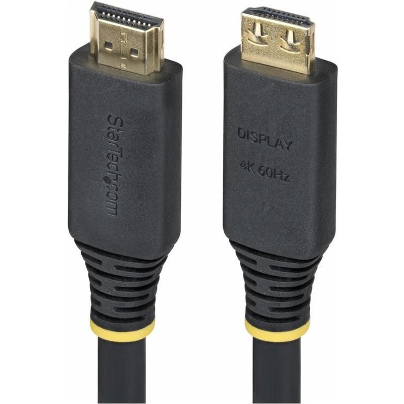StarTech.com - High Speed - câble HDMI - HDMI mâle pour HDMI mâle - 10 m - blindé - noir - sans halogène, actif, support pour 4K60Hz, support 1 440 p (UWQHD) 144 Hz, support 1080 p 240 Hz