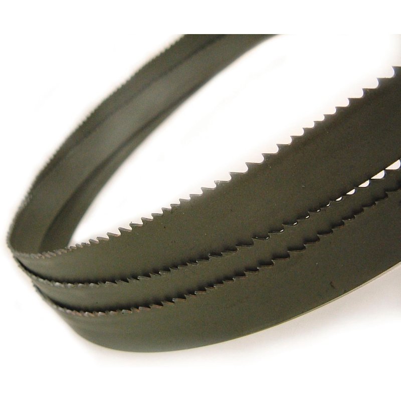 Lame de scie à ruban pour métal 2970x27x0,90 mm qualité M42 denture variable de 5/8 dents MW-Tech 297027-5/8