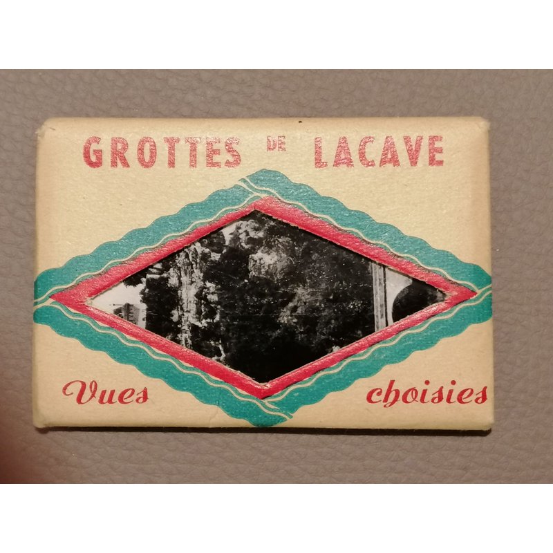 Grottes De Lacave (Lot) - Vues Choisies - Pochette De 10 Petites Photos N & B