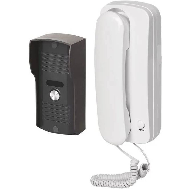 Interphone - EMOS - H1085 - Audio - Montage mural - Couleur blanche