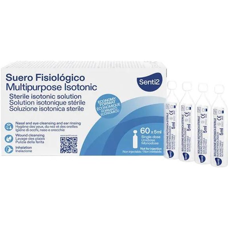 Suero FisiolĂłgico 60 X 5 Ml