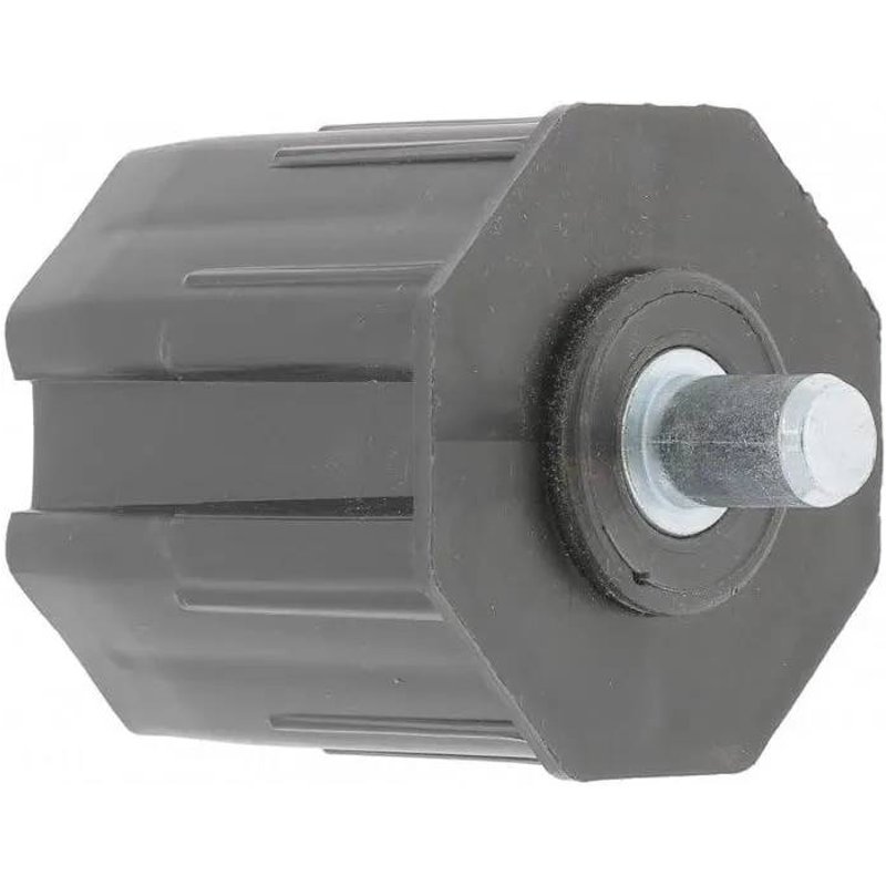 Embout tube volet roulant octogonal plastique Fenêtre tube octogonal de 60 mm sortie Ø 12 mm mâle