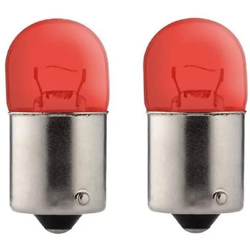 Cyclingcolors 2x Ampoule Rouge 24v Ba15s 10w Camion Fourgon Voiture Tracteur Véhicule Agricole