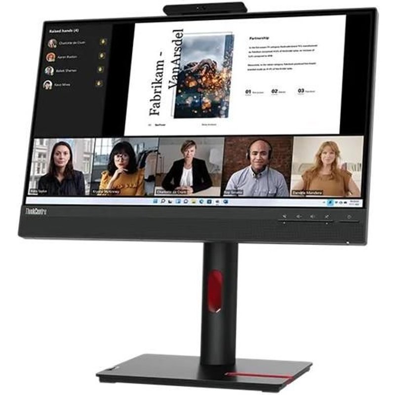 Lenovo ThinkCentre Tiny-in-One 22 Gen 5 - Écran LED - 22" (21.5" visualisable) - 1920 x 1080 Full HD (1080p) @ 60 Hz - IPS - 250 cd/m² - 1000:1 - 4 ms - HDMI, DisplayPort - haut-parleurs - noir