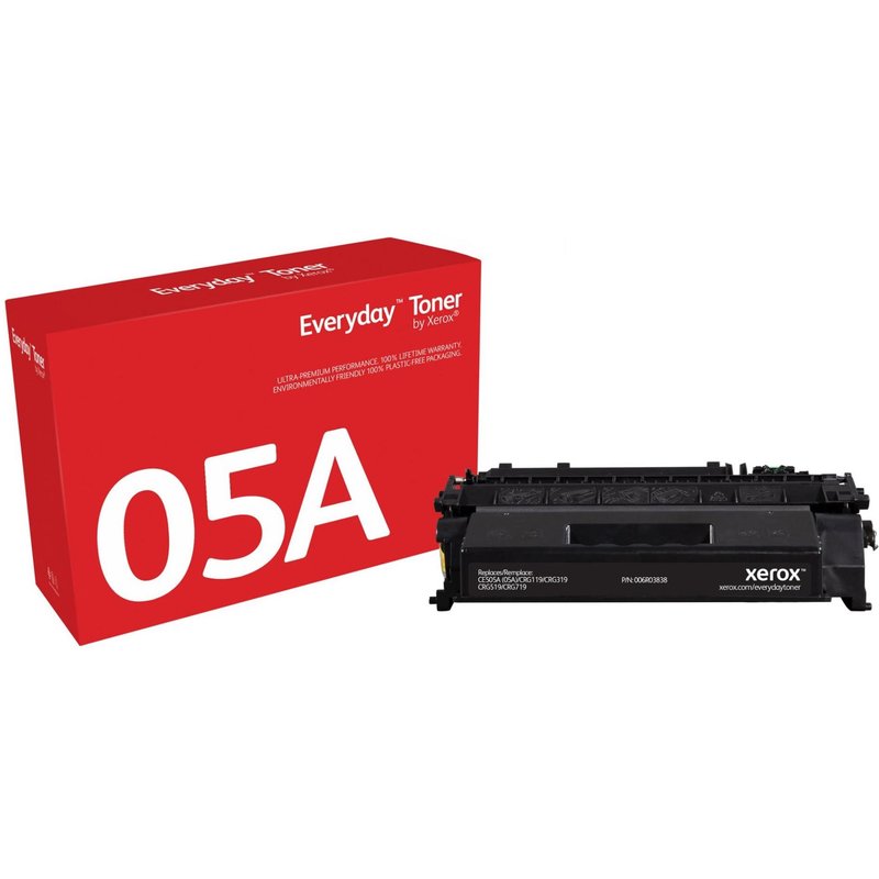 Xerox - Noir - compatible - cartouche de toner (alternative pour : HP CE505A) - pour Canon ImageCLASS LBP251, LBP6300, LBP6670, MF414, MF416, MF5950, MF5960, MF6160, MF6180