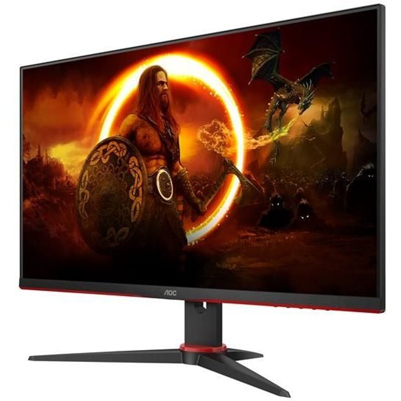 AOC Gaming 24G2SPAE/BK - G2 Series - écran LED - jeux - 23.8" (24" visualisable) - 1920 x 1080 Full HD (1080p) @ 165 Hz - IPS - 300 cd/m² - 1000:1 - 1 ms - 2xHDMI, VGA, DisplayPort -...