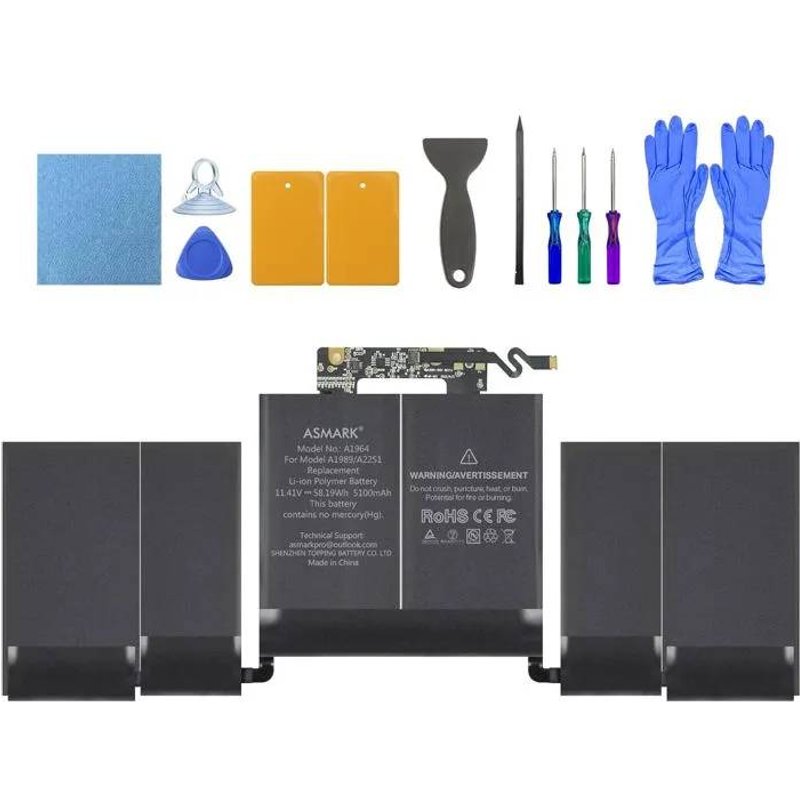 Batterie de Remplacement A1964 pour MacBook Pro 13" A2251 (2020) - Haute Capacité et Performance Fiable.