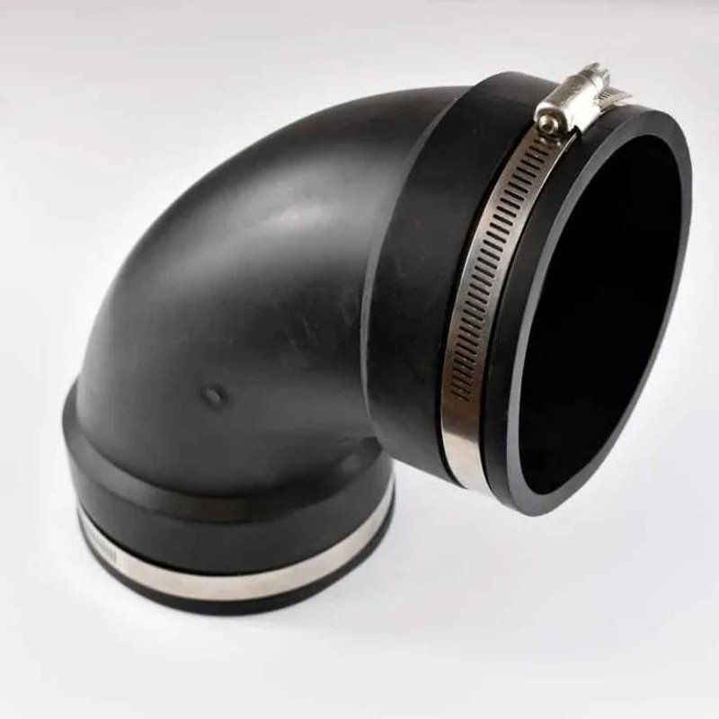 Raccord Flexible 110mm, Coude, Manchon PVC Flexible Boni